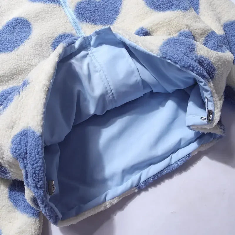 Eleanor – Reversible heart jacket