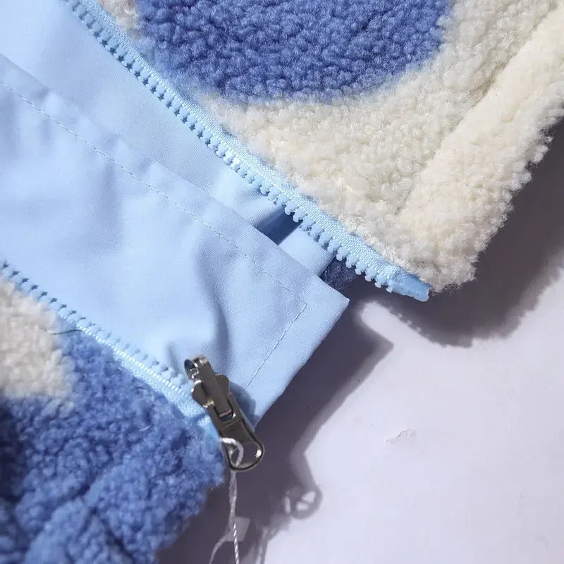 Eleanor – Reversible heart jacket