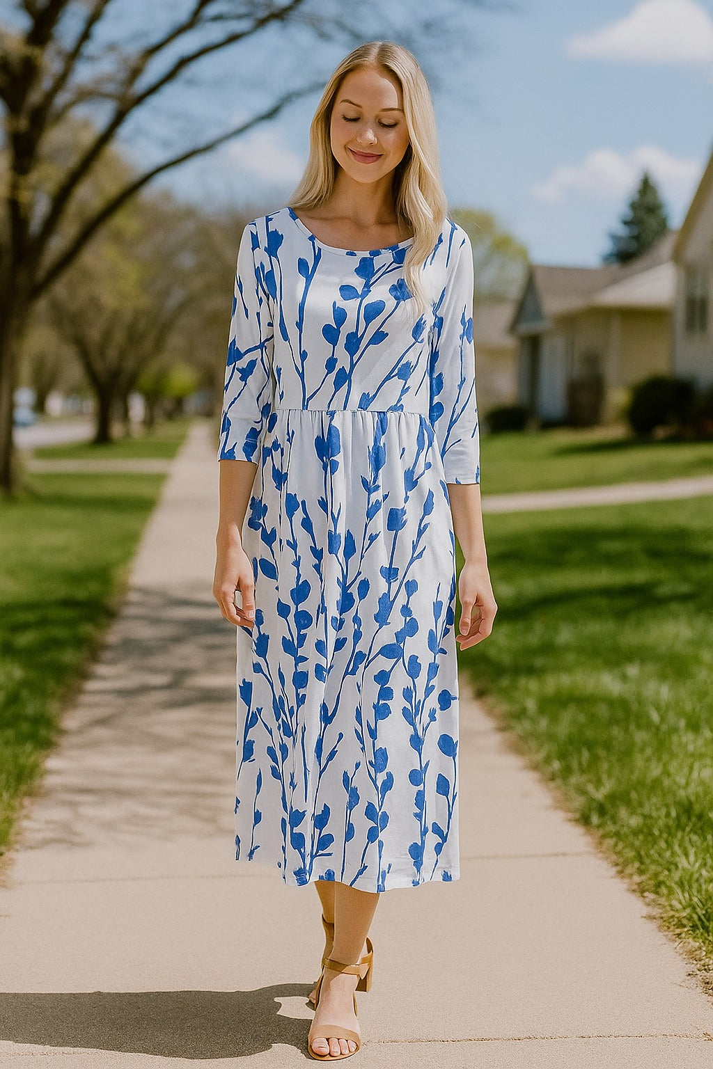 Annie | Coastal Bloom Dress