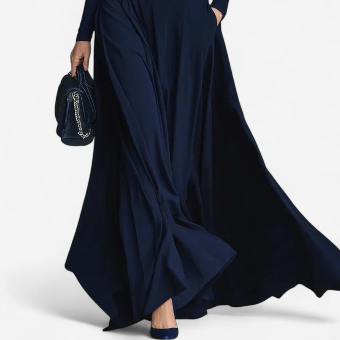 Zoey - High Neck Maxi Dress