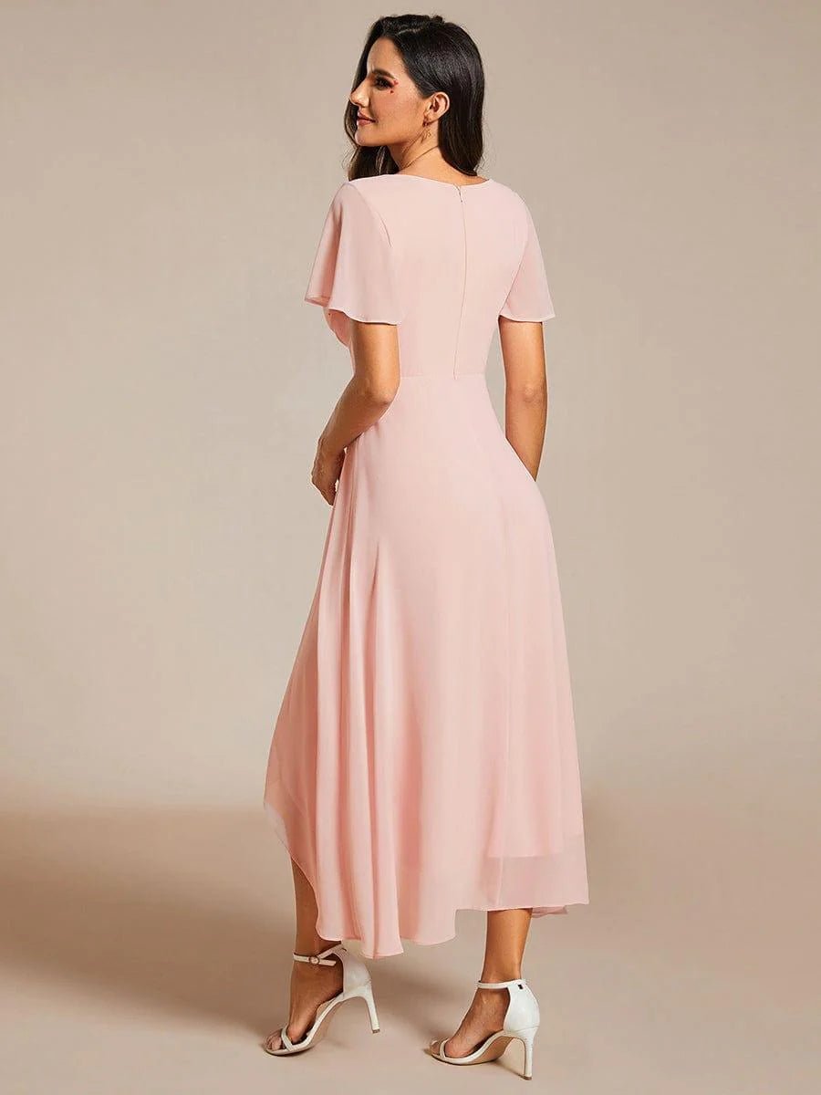 Arah | Ruffled Pleated Dress