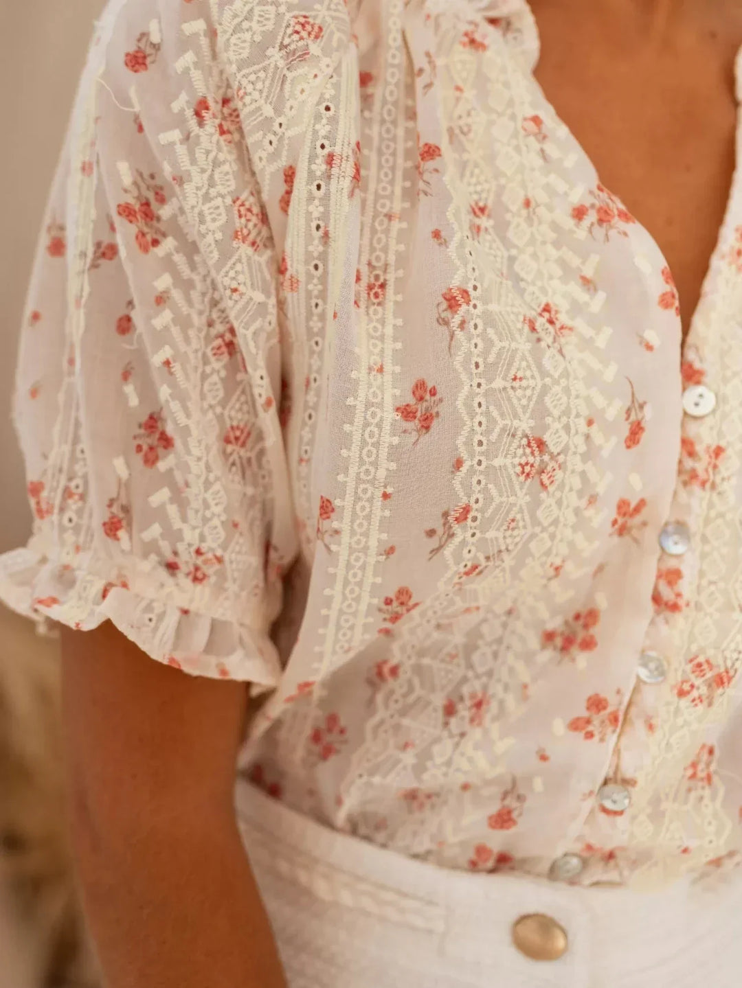 Devon | Floral Charm Blouse