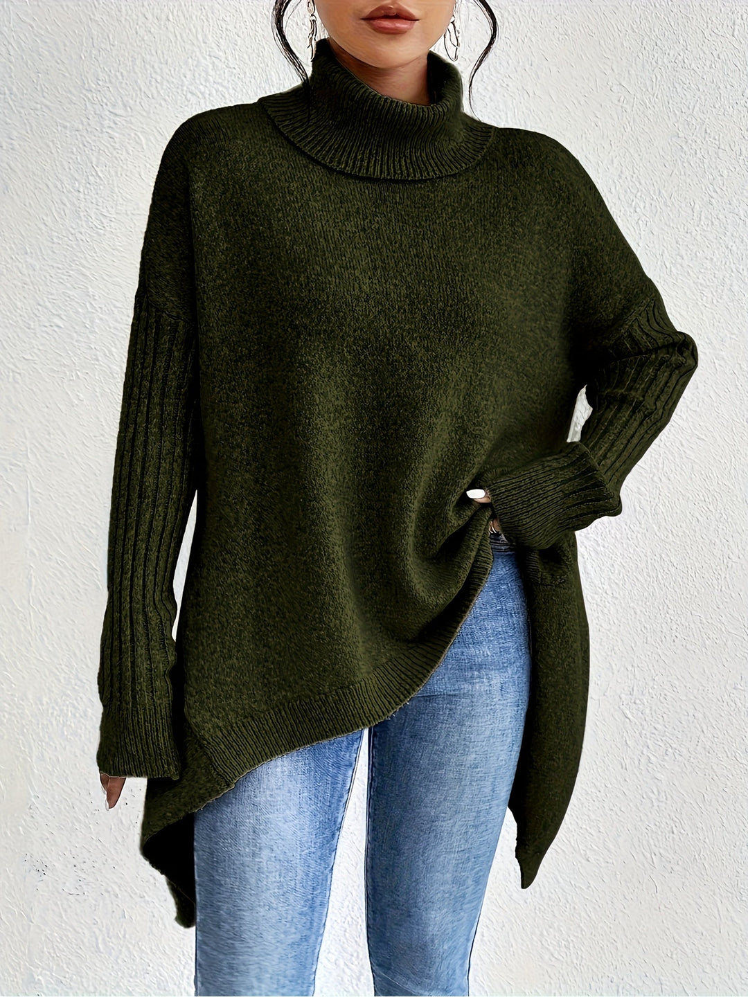 Grace – Oversized turtleneck sweater