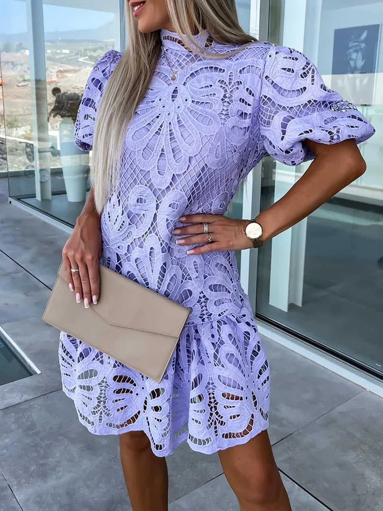 Juliette | Lace Midi Dress