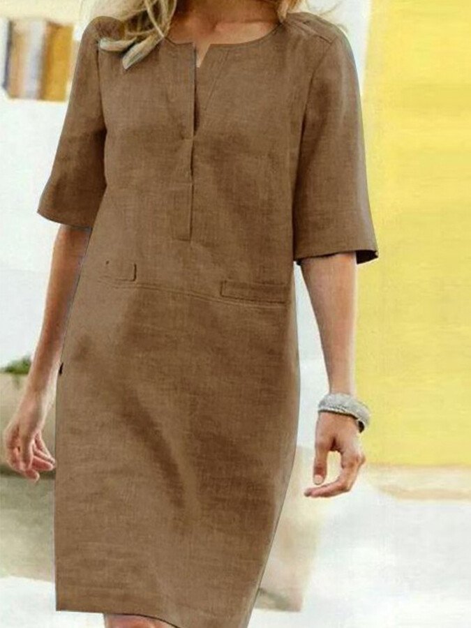 Keziah | Elegant Shirt Dress