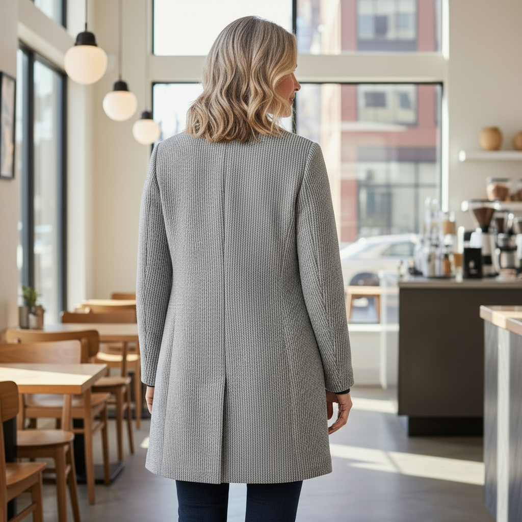 Aria - Long Comfort Knit Coat