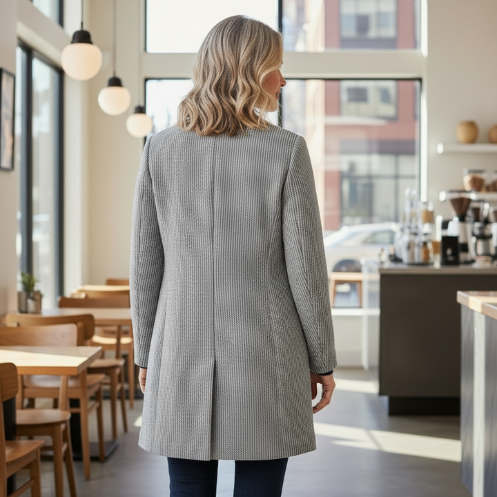 Aria - Long Comfort Knit Coat